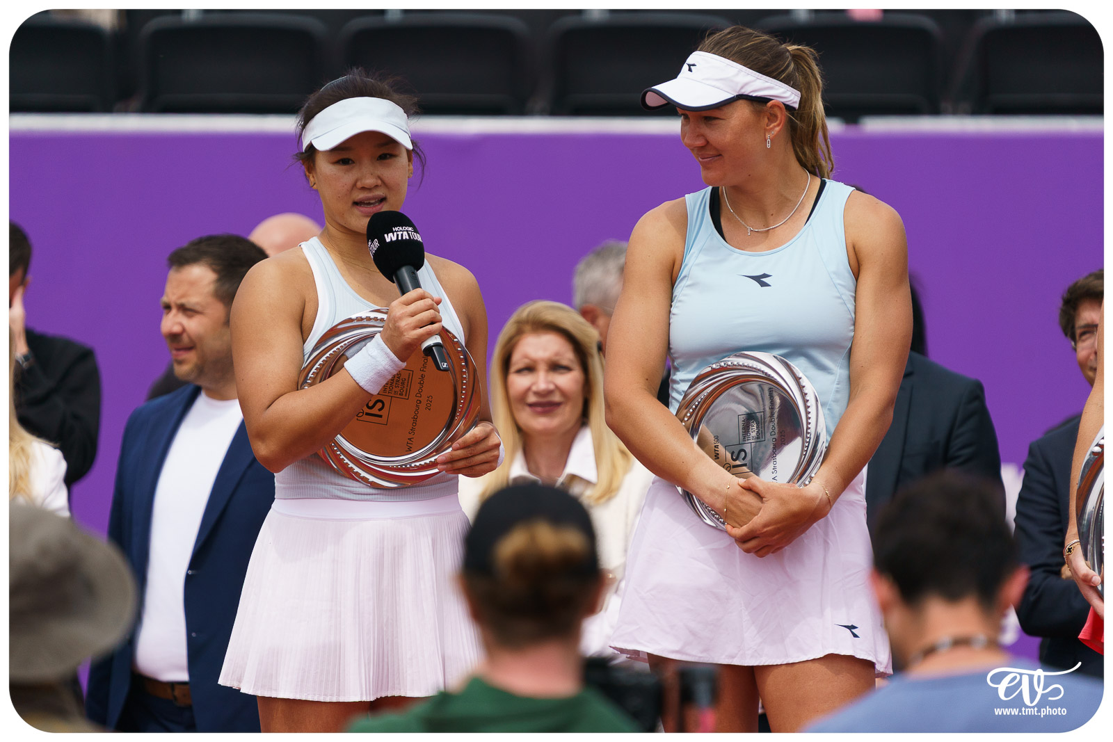 WTA 500 IS 2025 : T. BABOS + L. STEPHANIE vs H. GUO + N. MELICHA